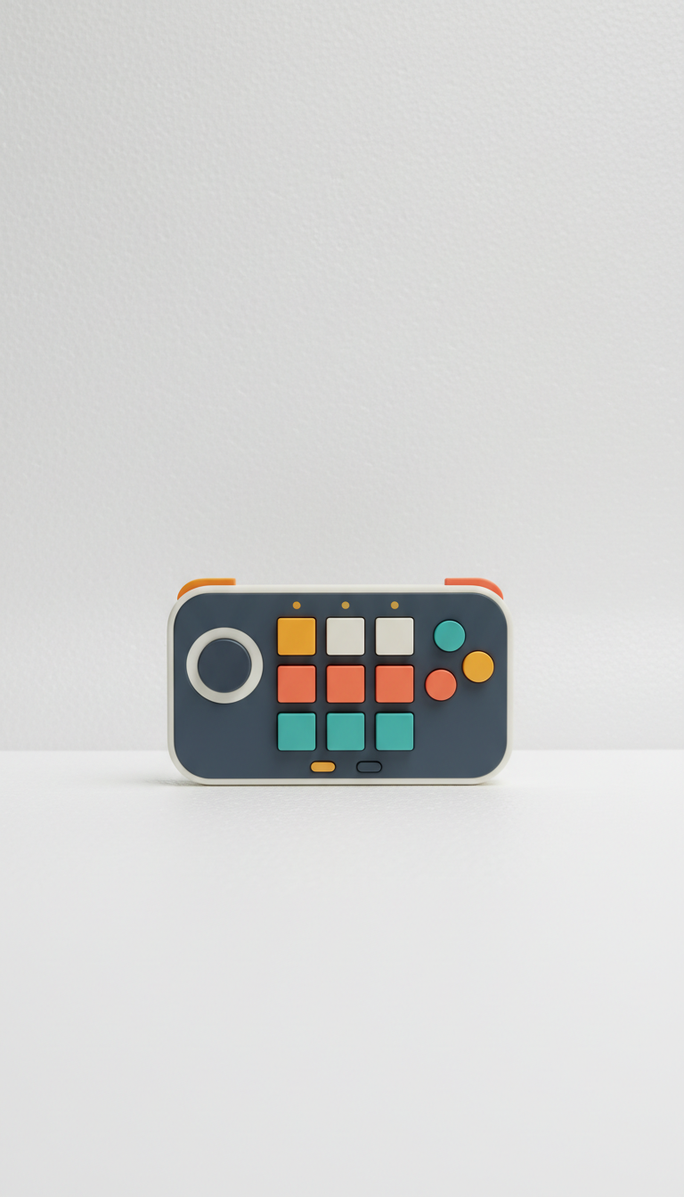 CodeCrafter handheld puzzle device